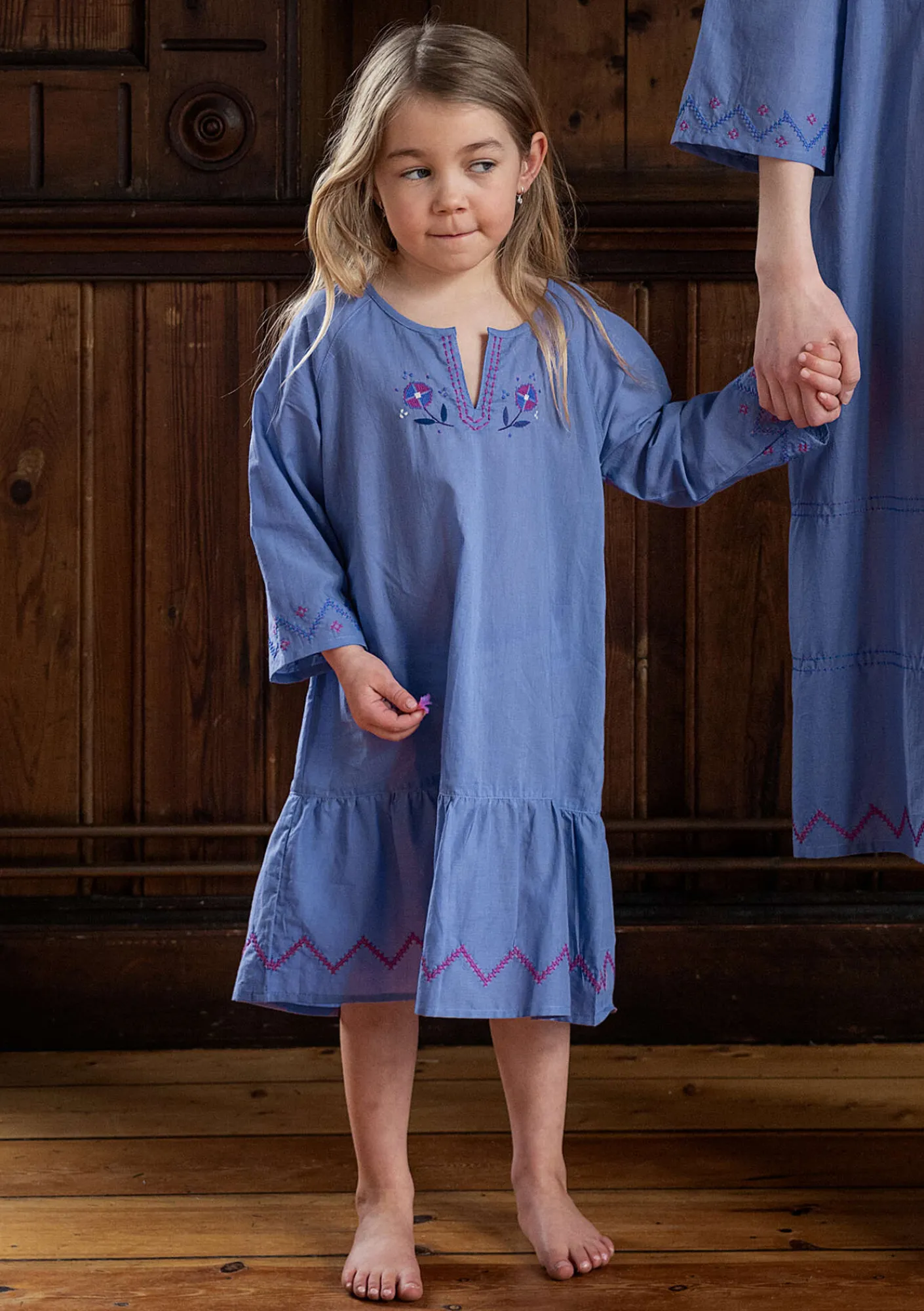 Barnnattlinne "Twinkle" i ekologisk bomull-Gudrun Sjödén Online