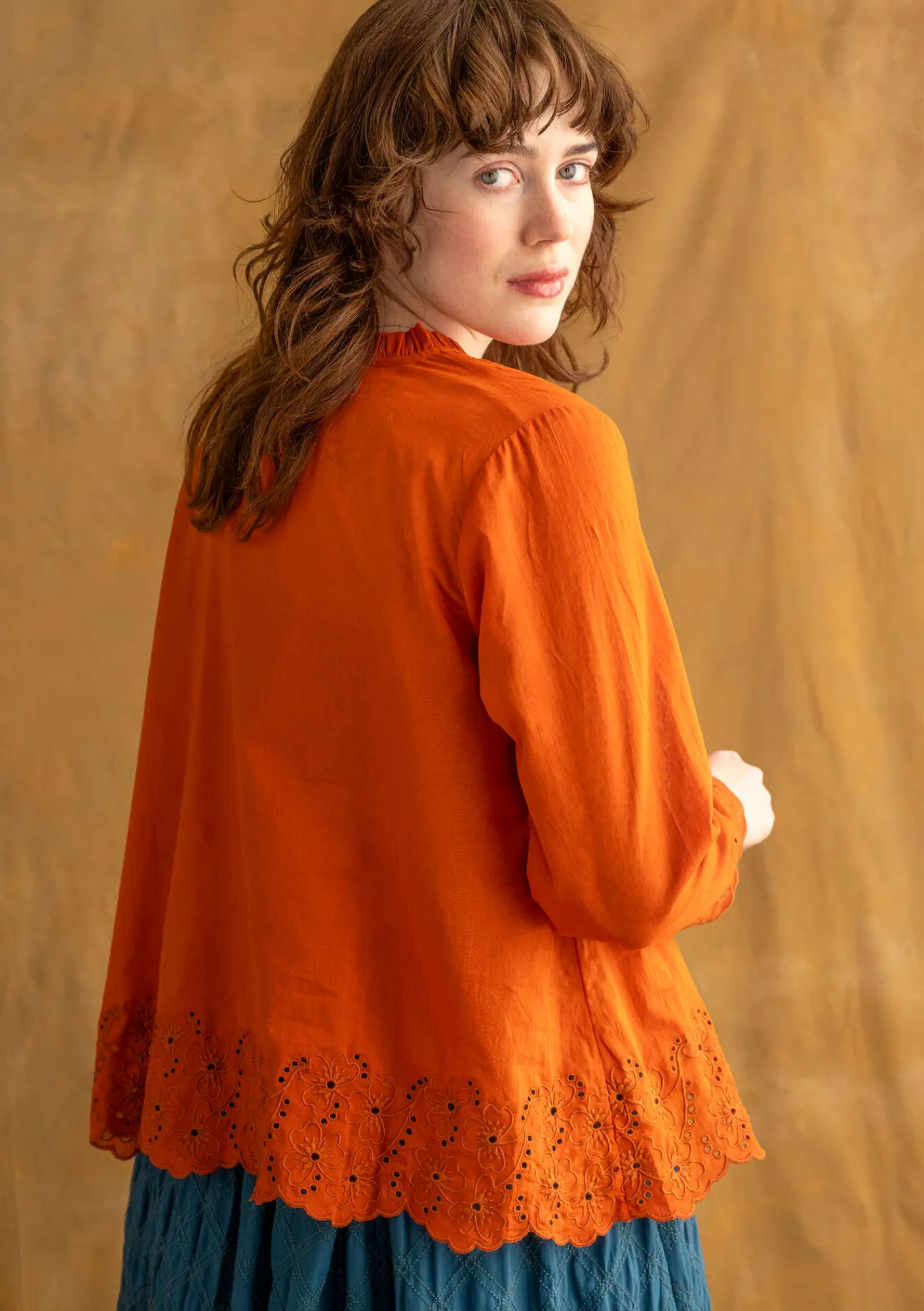 Blus "Birta" i ekologisk bomull-Gudrun Sjödén Online