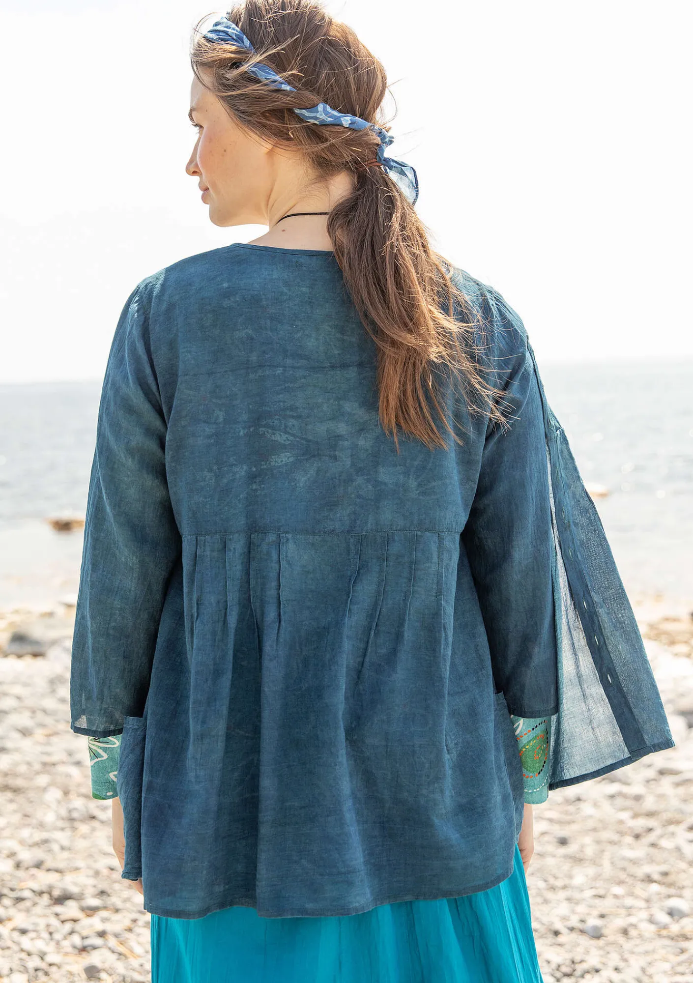 Blus "Samira" i ekologisk bomull-Gudrun Sjödén Sale