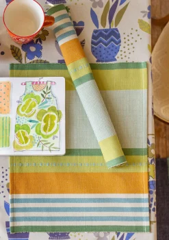 Bordstablett "Wild rose" i ekologisk bomull-Gudrun Sjödén Sale