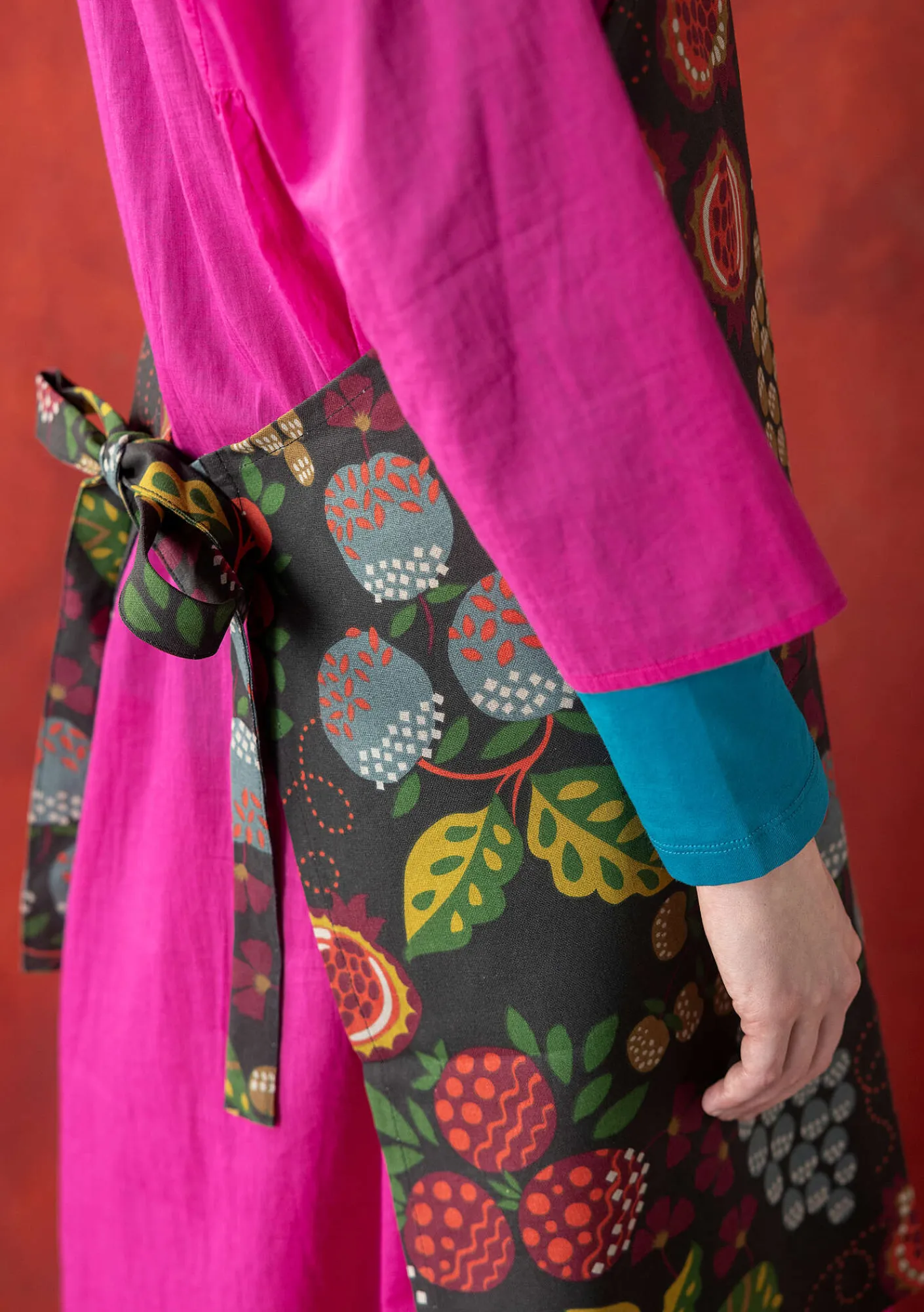 Förkläde "Fruits" i ekologisk bomull-Gudrun Sjödén Discount