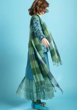 Garnfärgad sjal "Cleo" i ull-Gudrun Sjödén Hot