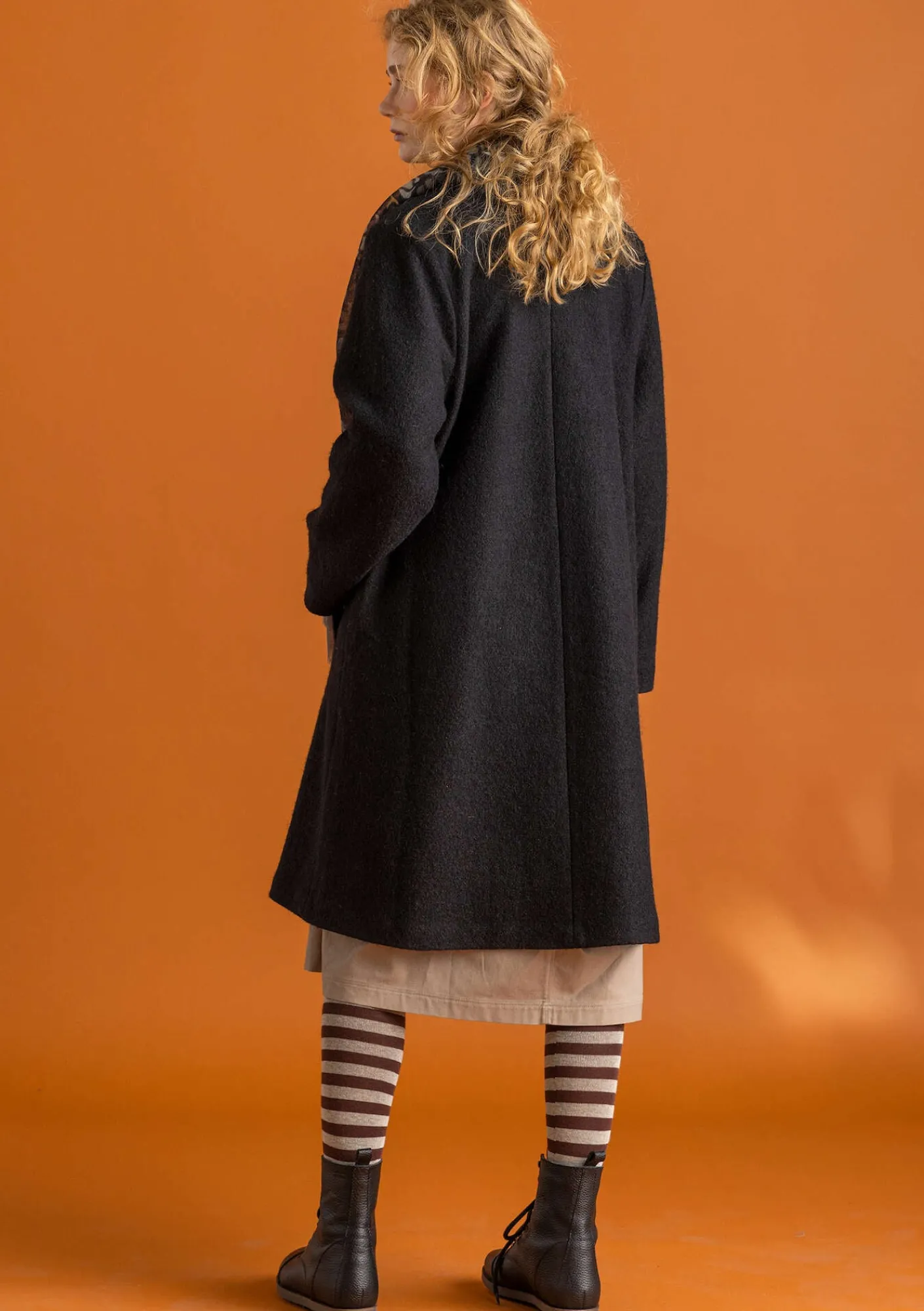 Kappa i ullblandning-Gudrun Sjödén Best