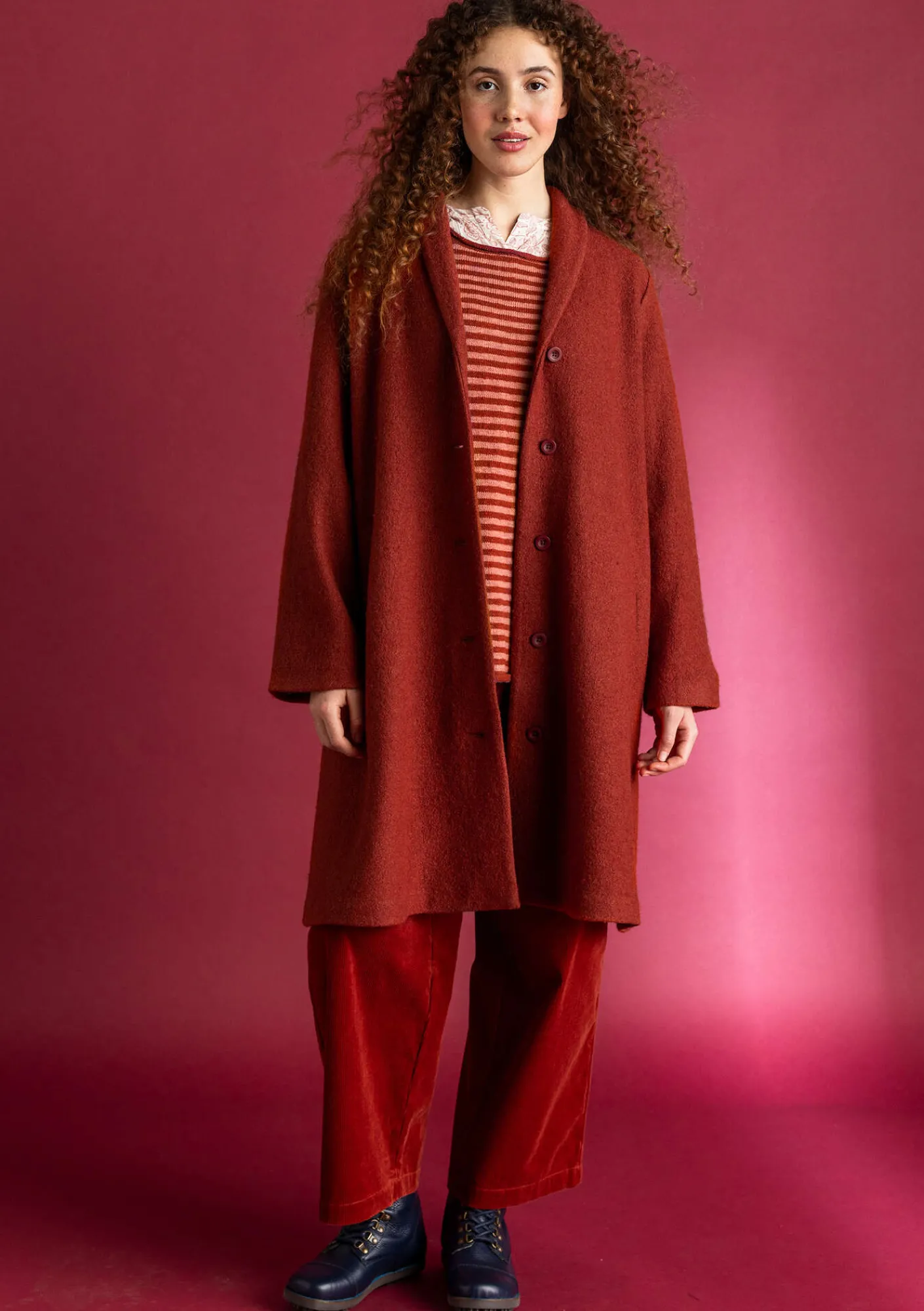 Kappa i ullblandning-Gudrun Sjödén Outlet