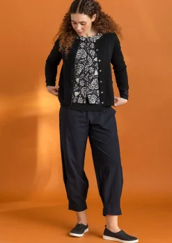 Kofta i ekologisk/återvunnen bomull-Gudrun Sjödén