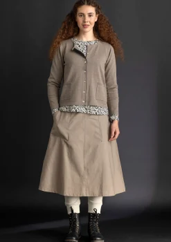 Kofta i ekologisk/återvunnen bomull-Gudrun Sjödén Hot