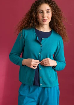 Kofta i ekologisk/återvunnen bomull-Gudrun Sjödén New