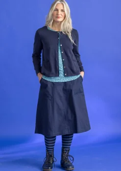 Kofta i ekologisk/återvunnen bomull-Gudrun Sjödén Outlet