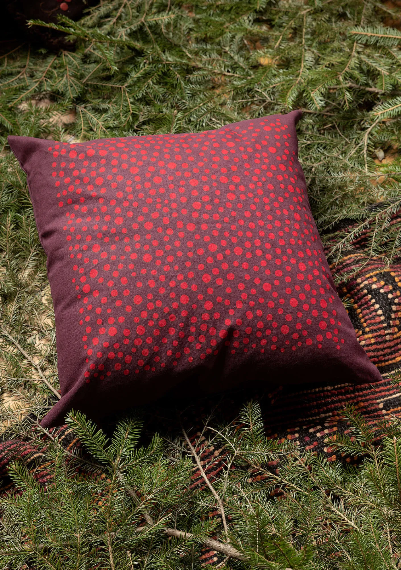 Kuddfodral "Gnistra" i ekologisk bomull-Gudrun Sjödén Sale