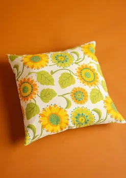 Kuddfodral "Sunflower" i ekologisk bomull/lin-Gudrun Sjödén Clearance