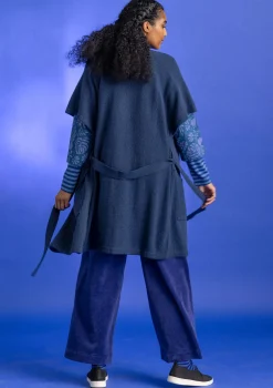 Långkofta i alpackamix-Gudrun Sjödén