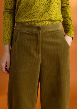 Manchesterbyxa i ekologisk bomull/elastan-Gudrun Sjödén Clearance