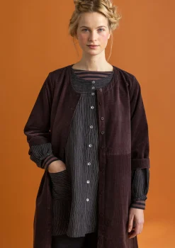 Manchesterklänning i ekologisk bomull/elastan-Gudrun Sjödén Hot