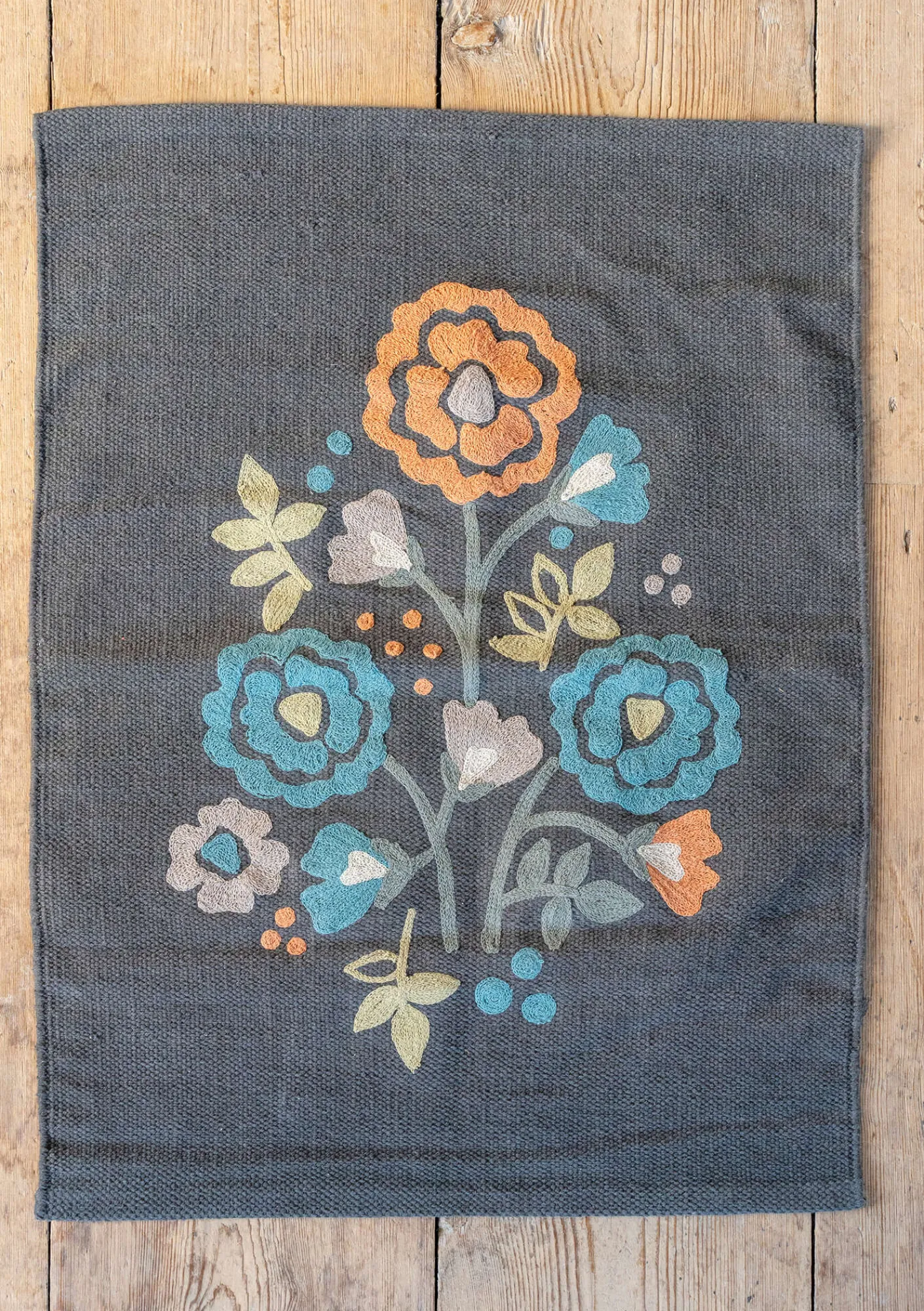 Matta "Wild rose" i ekologisk bomull-Gudrun Sjödén Sale