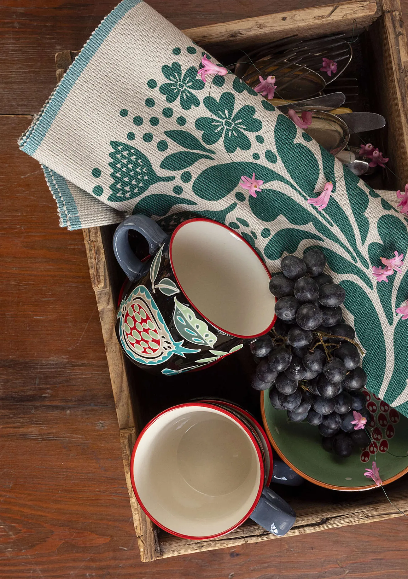 Mugg "Fruits" i keramik-Gudrun Sjödén Outlet