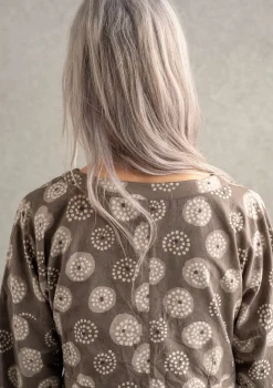 Omlottblus "Clay" i ekologisk bomull-Gudrun Sjödén Sale