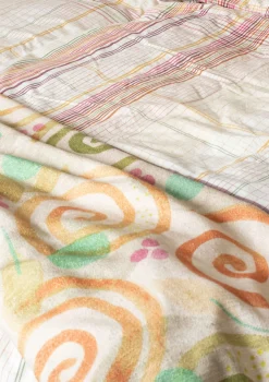 Pläd "Cumulus" i ekologisk bomull-Gudrun Sjödén Online