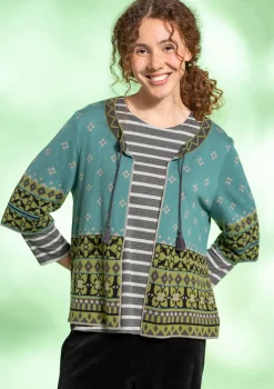 Randig top i ekologisk bomull/modal-Gudrun Sjödén Clearance