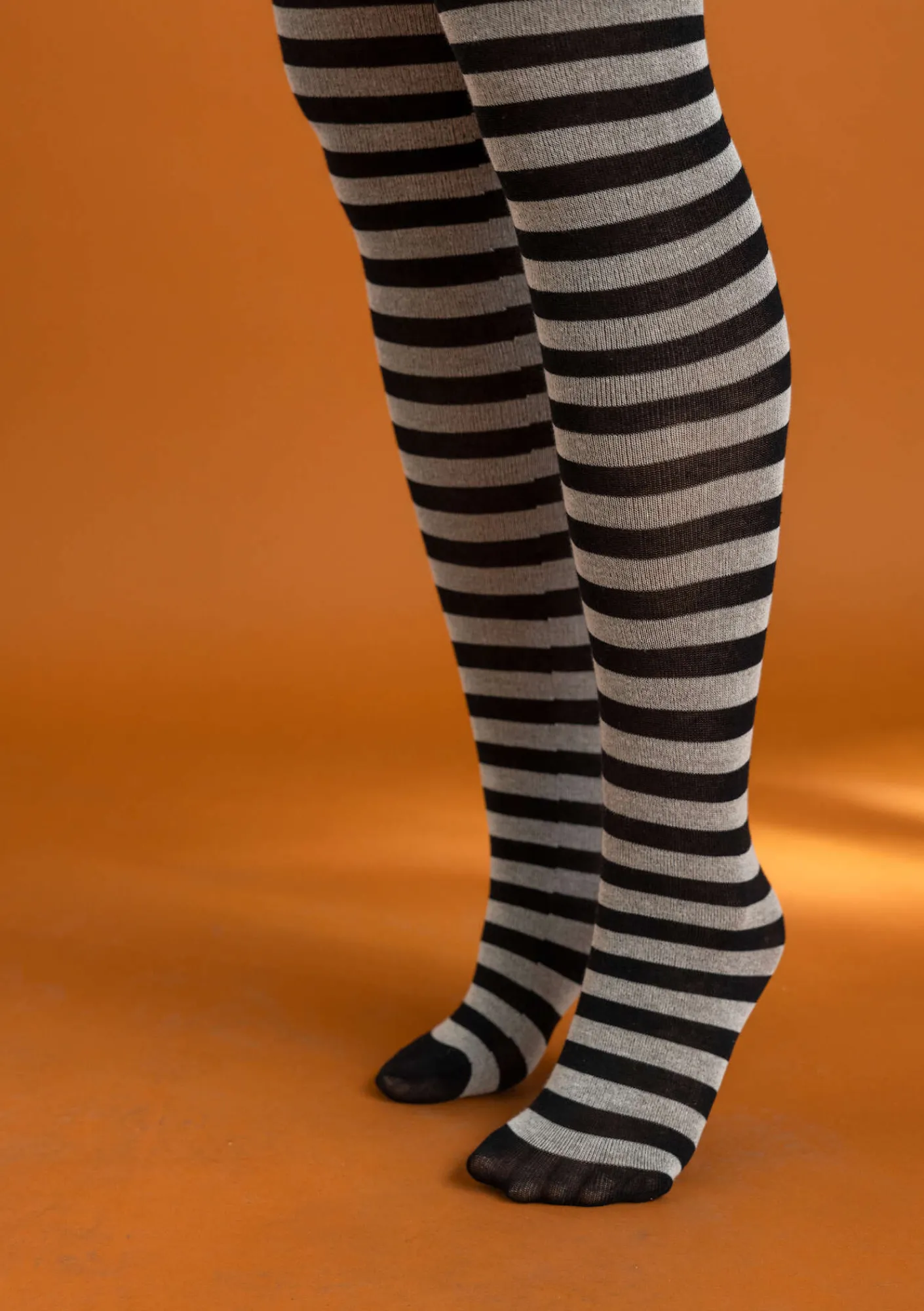 Randiga strumpbyxor i ekologisk bomull-Gudrun Sjödén Discount