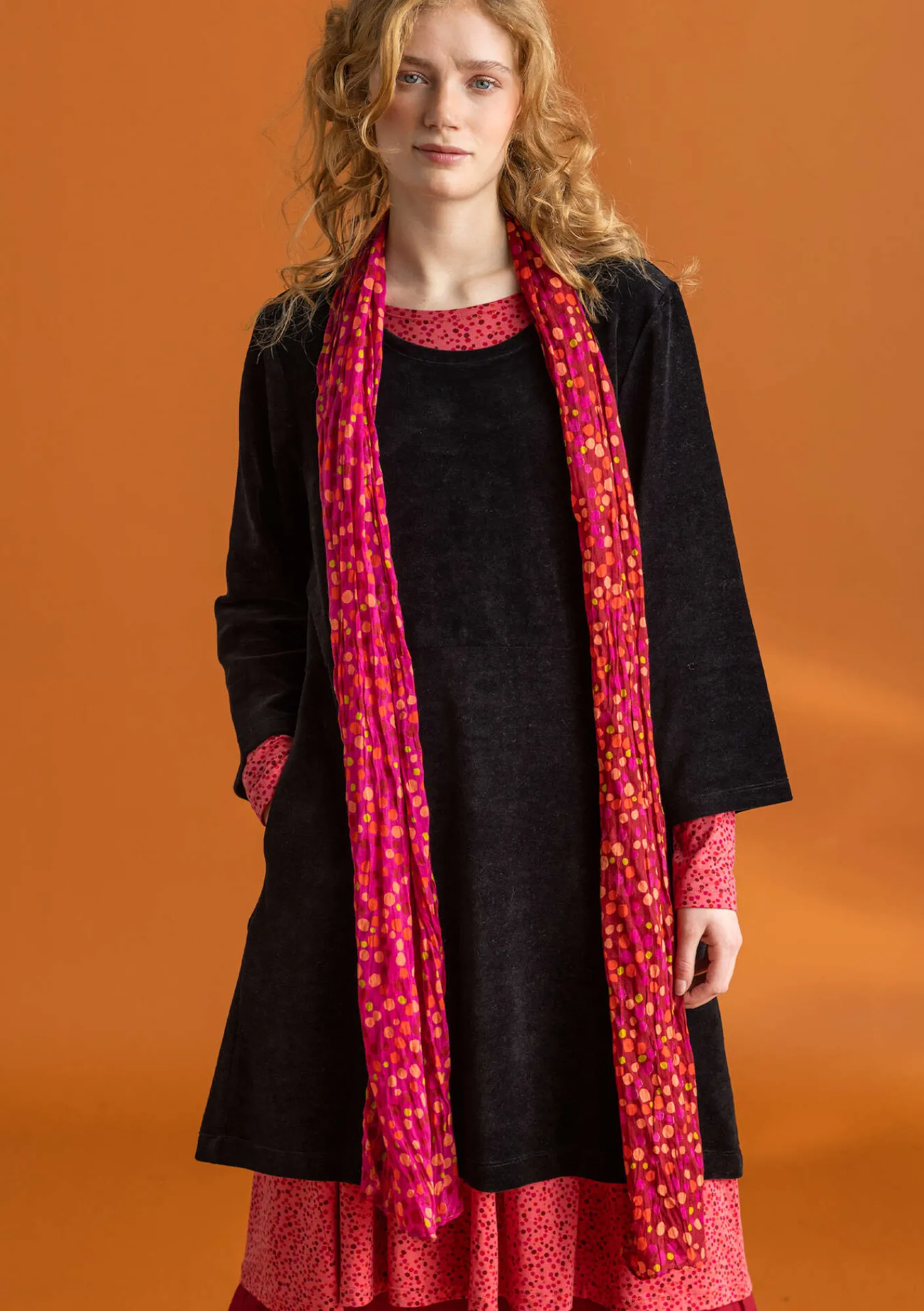 Sjal "Hedda" i ekologisk bomull-Gudrun Sjödén Hot