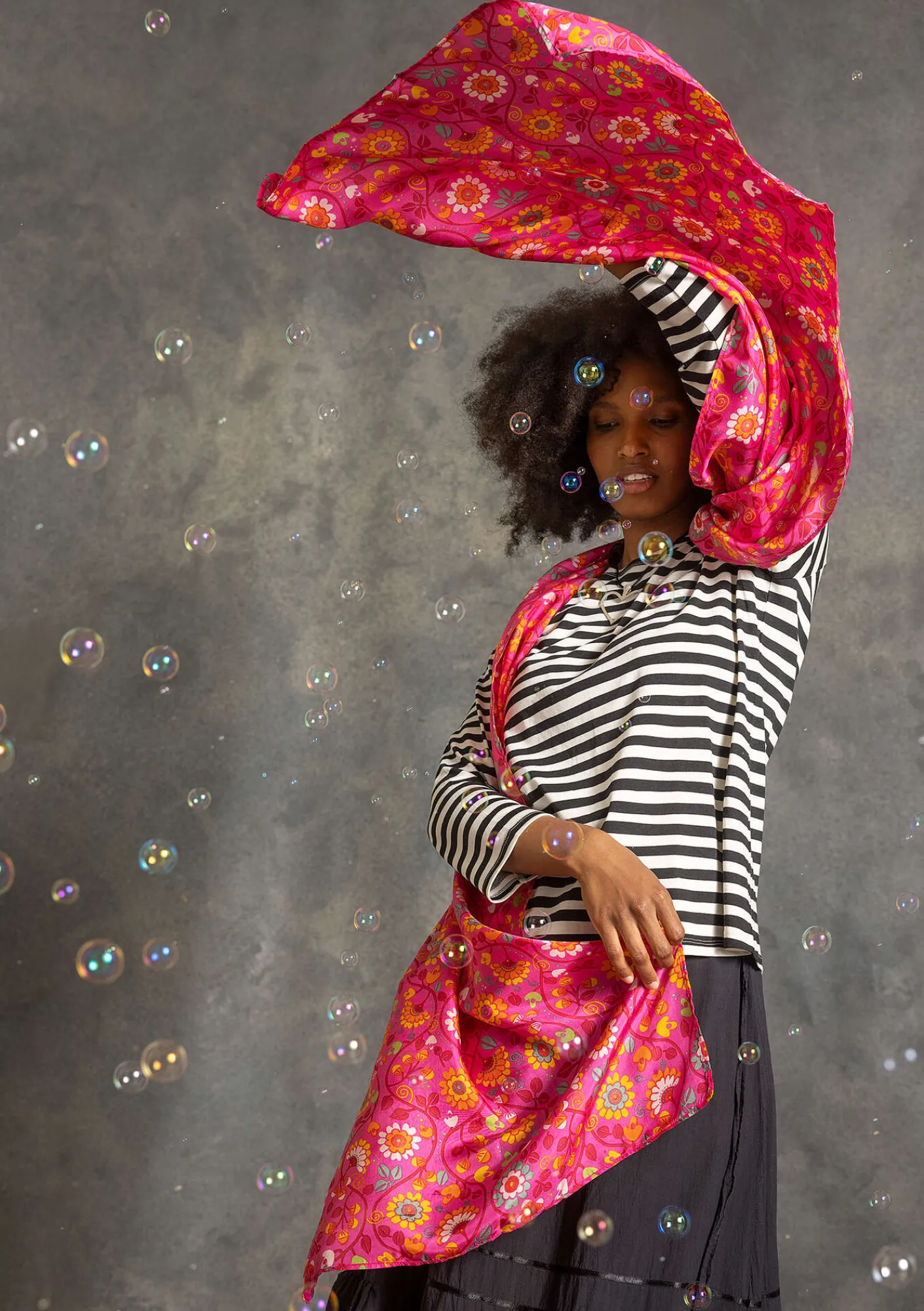 Sjal "Rupangi" i siden-Gudrun Sjödén Discount