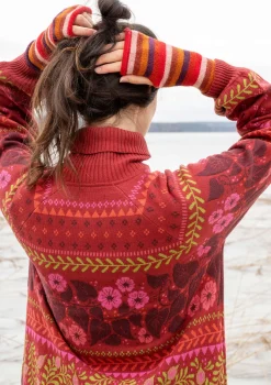 Stickad tunika "Borealis" i ekologisk och återvunnen bomull/ull-Gudrun Sjödén Hot