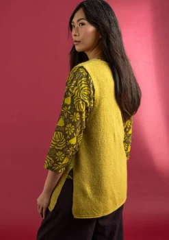 Stickad väst i alpackamix-Gudrun Sjödén Online