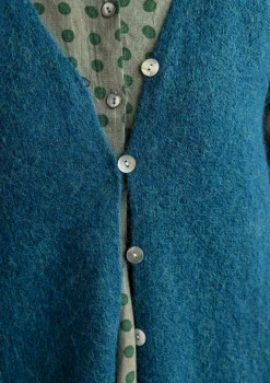 Stickad väst i alpackamix-Gudrun Sjödén Hot