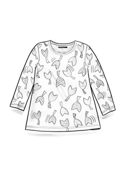 Top "Mika" i ekologisk bomull/modal-Gudrun Sjödén Outlet