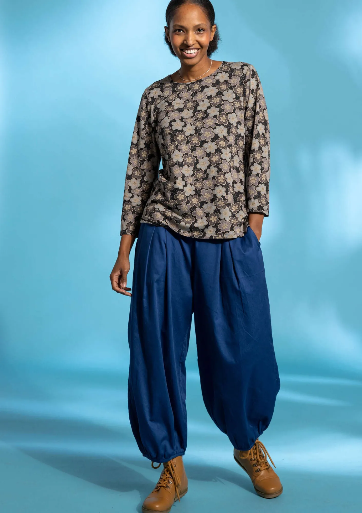 Top "Mix" i ekologisk bomull/modal-Gudrun Sjödén New