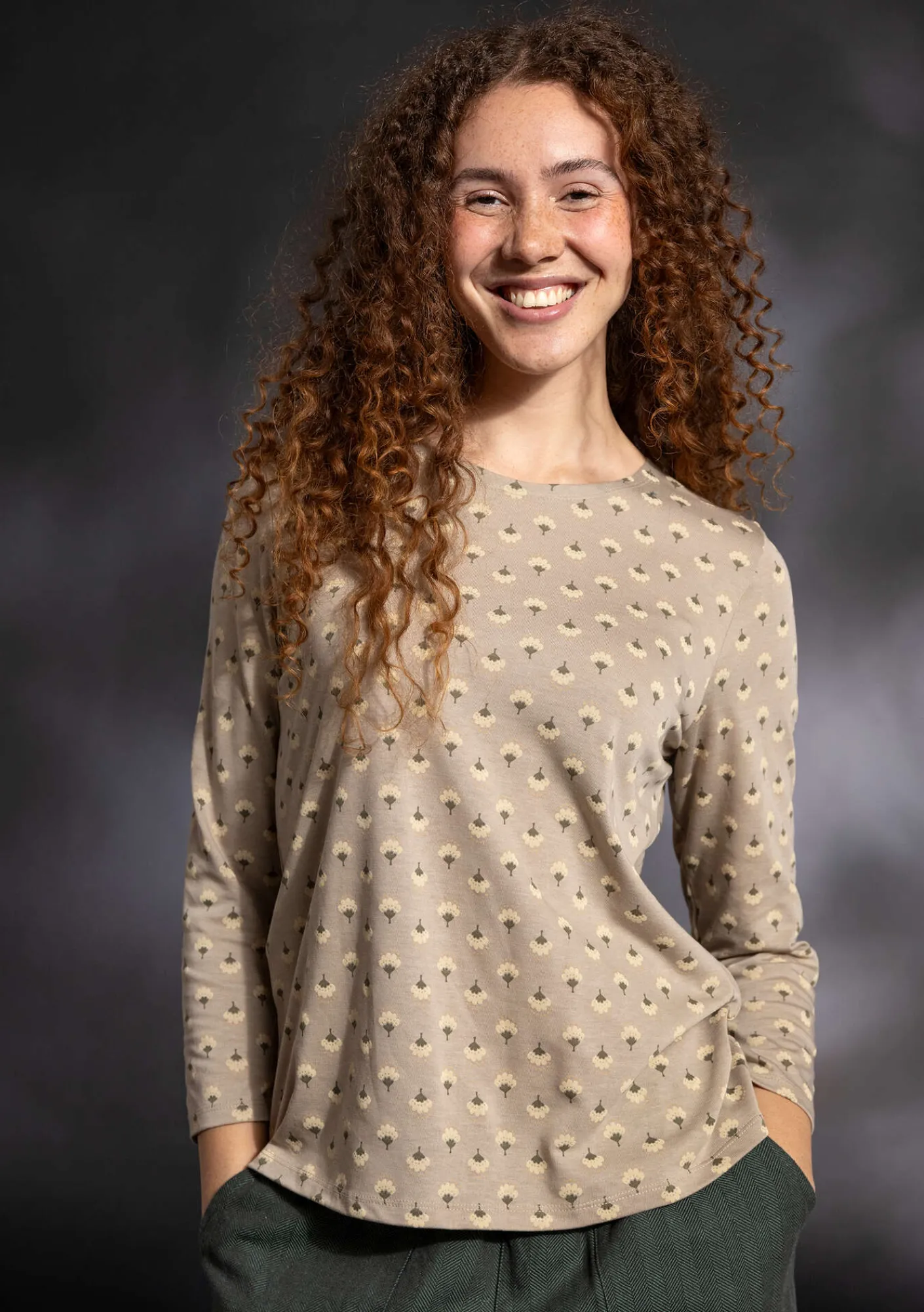 Top "Sigrid" i ekologisk bomull/lyocell-Gudrun Sjödén Sale