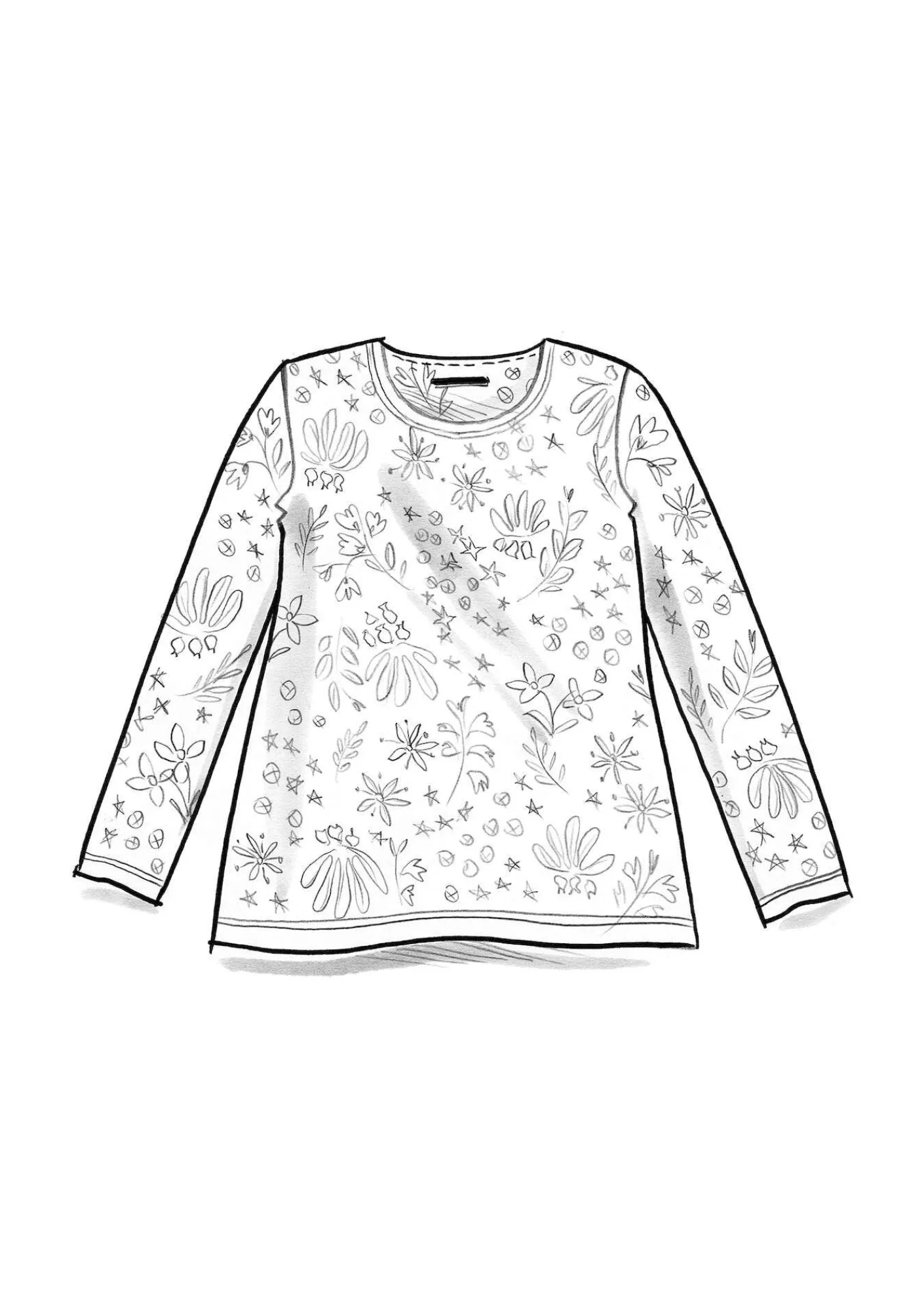 Top "Ylfa" i lyocell/elastan-Gudrun Sjödén Outlet