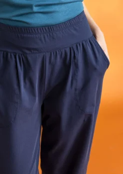 Trikåbyxa i ekologisk bomull/elastan-Gudrun Sjödén Clearance