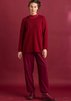 Trikåbyxa i ekologisk bomull/elastan-Gudrun Sjödén Discount