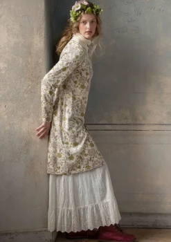 Trikåklänning "Höstanemone" i ekologisk bomull/modal-Gudrun Sjödén Hot