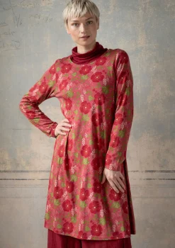 Trikåklänning "Höstanemone" i ekologisk bomull/modal-Gudrun Sjödén Discount