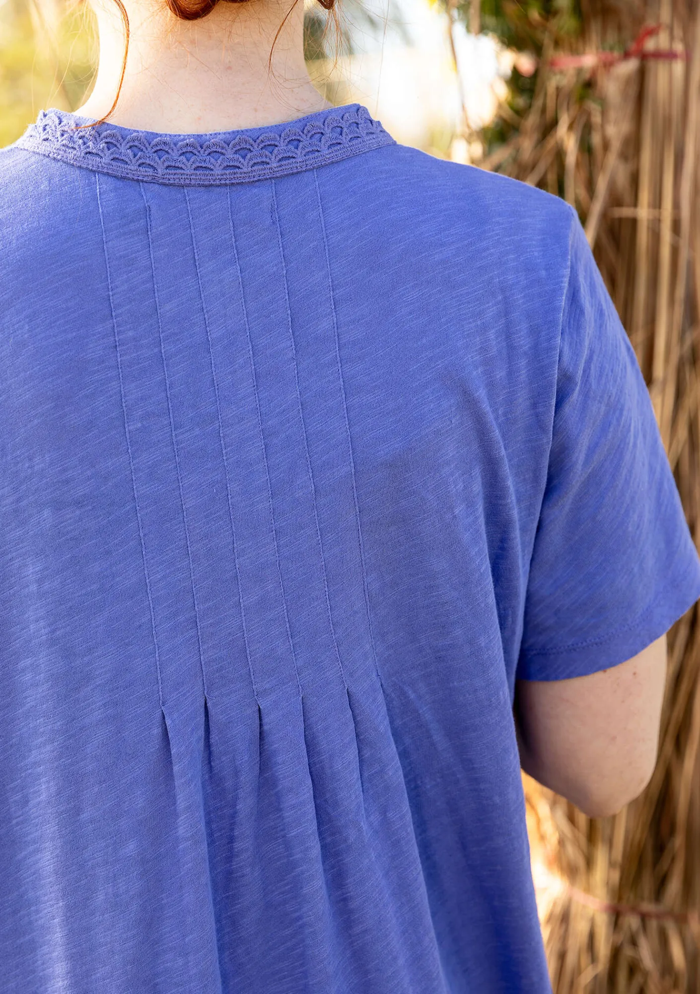 Trikåklänning i ekologisk bomull-Gudrun Sjödén New