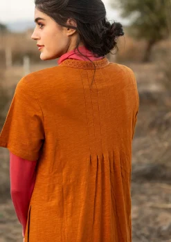 Trikåklänning i ekologisk bomull-Gudrun Sjödén Online