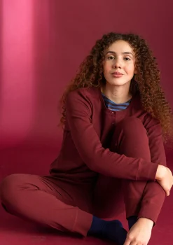 Trikåleggings i ekologisk bomullsrib-Gudrun Sjödén Best