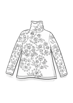 Trikåpolo "Dagny" i lyocell/elastan-Gudrun Sjödén Online