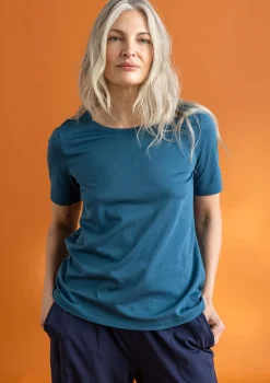 Trikåtop "Tyra" i ekologisk bomull/modal-Gudrun Sjödén Sale