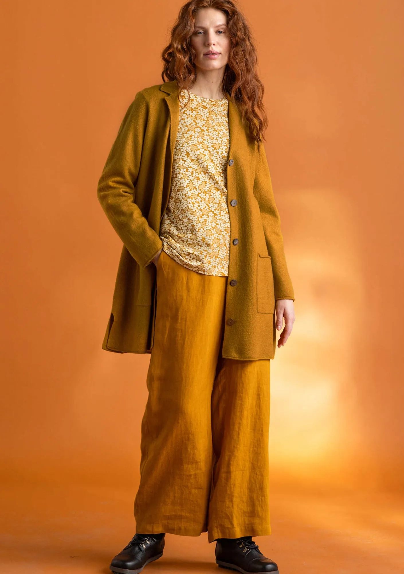 Trikåtop "Ylva" i ekologisk bomull/elastan-Gudrun Sjödén New