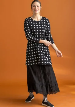 Trikåtunika "Tyra" i ekologisk bomull/modal-Gudrun Sjödén New