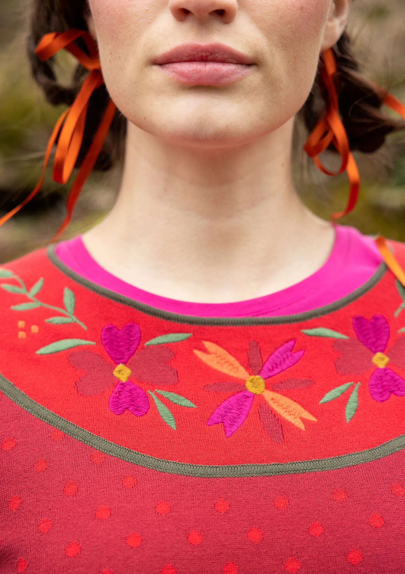 Tröja "Maria" i ekologisk/återvunnen bomull-Gudrun Sjödén Best