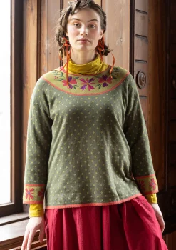 Tröja "Maria" i ekologisk/återvunnen bomull-Gudrun Sjödén Discount