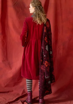 Velourklänning "Fyrverkeri" i ekologisk bomull/återvunnen polyester-Gudrun Sjödén Outlet