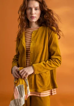 Velourkofta i ekologisk bomull/återvunnen polyester-Gudrun Sjödén Outlet