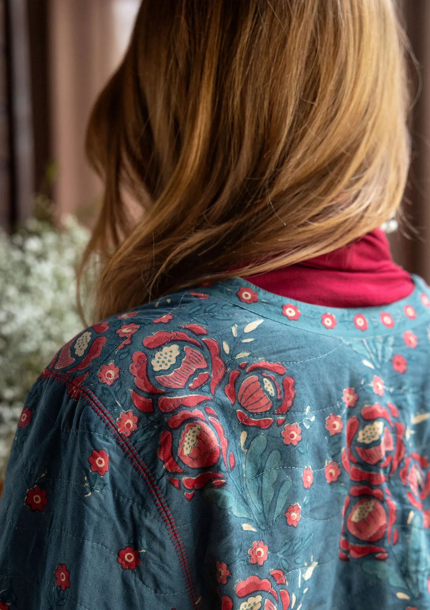 Vändbar jacka "Asta" i ekologisk bomull-Gudrun Sjödén Outlet