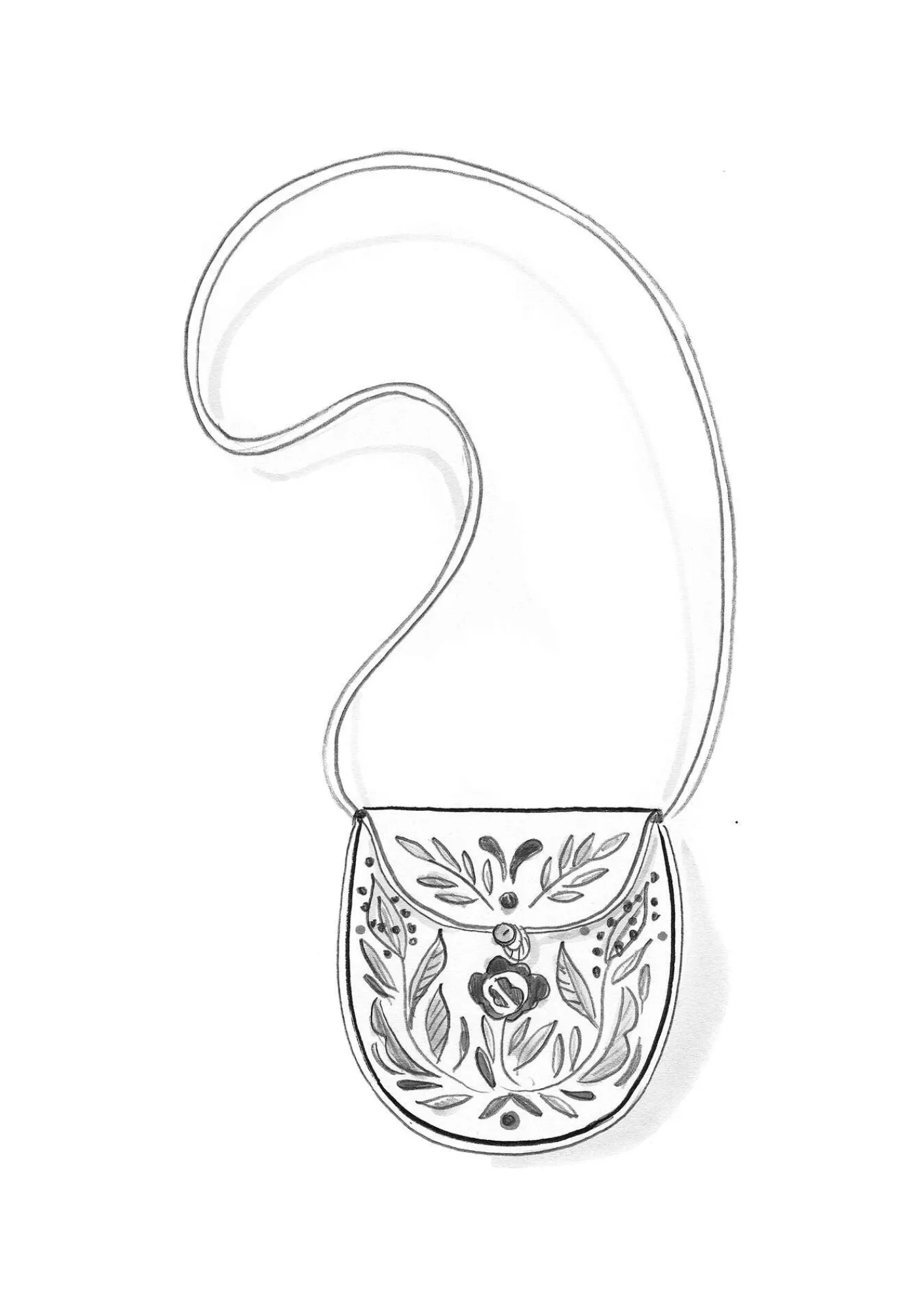 Väska "Tova" i ull-Gudrun Sjödén Hot