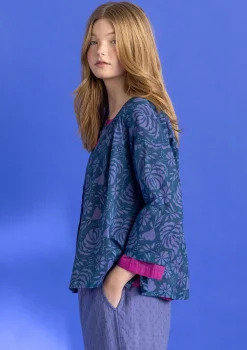 Vävd blus ”Hedda” i ekologisk bomull-Gudrun Sjödén Hot